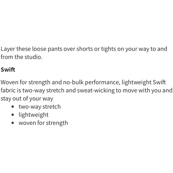 Lululemon Studio Pant *No Liner (Regular) in Black - Picture 6 of 8